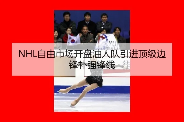 NHL自由市场开盘油人队引进顶级边锋补强锋线